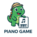 Interactive piano keyboard icon - learn piano keys and note positions